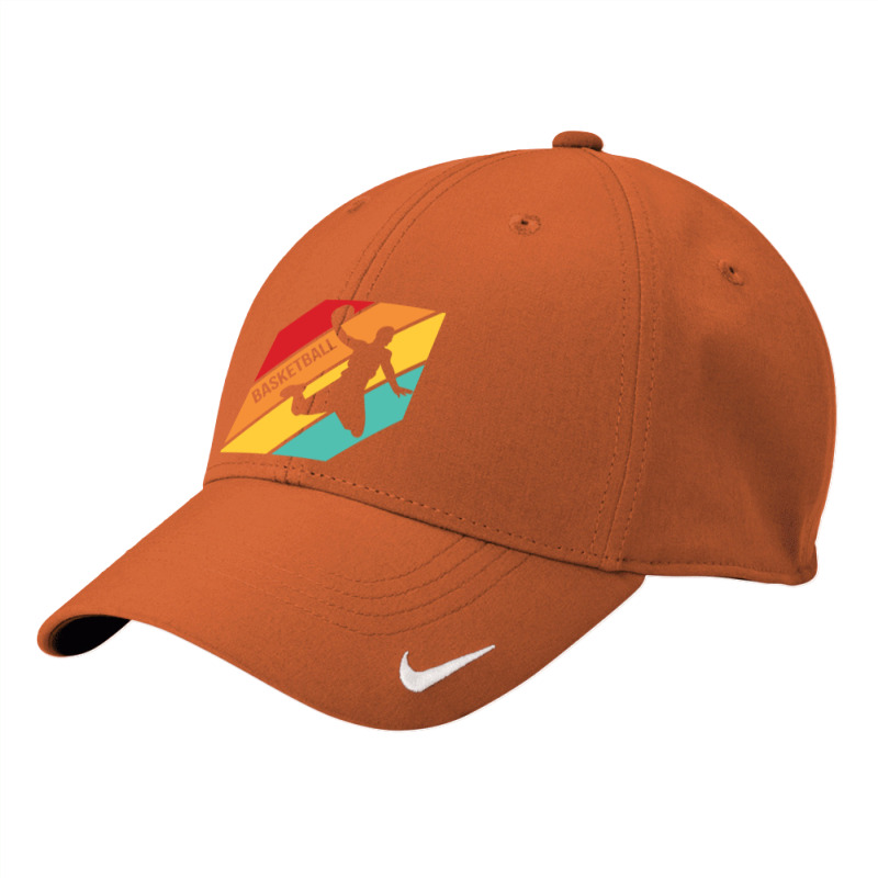 Basketball Silhouette Sport Activity Vector Graphic Nike Dri-fit Cap | Artistshot