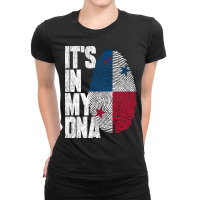 It's In My Dna Panamanian Proud Panama Flag Ladies Fitted T-shirt | Artistshot