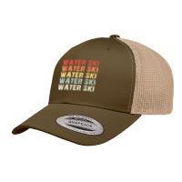 Retro Water Ski Lover Gift Waterski Love Gifts Skiing T Shirt Retro Trucker Cap | Artistshot