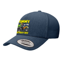 Mommy Of The Birthday Boy Dinosaurs T Rex Monster Truck Characters Car Yupoong Trucker Cap | Artistshot