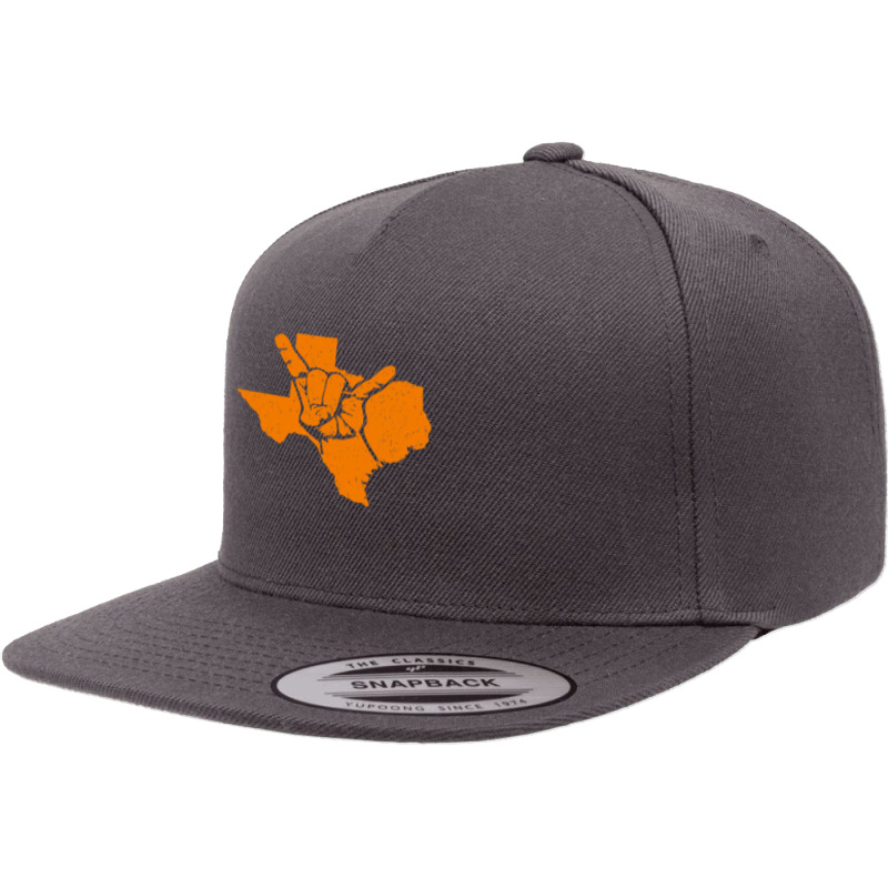 Texas Pride Hook 'em Distressed Design Mens Womens Youth , Best Gift,  5 Panel Snapback Cap | Artistshot