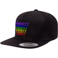 Minett House Colors T Shirt 5 Panel Snapback Cap | Artistshot