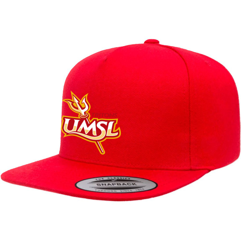 Awesome Umsl Tritons Design 5 panel snapback cap by Qakiftina | Artistshot