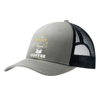 I Love Malky As Much As I Love Coffee Gift For Him Pa Trucker Cap | Artistshot