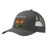 Imagine You Are A Thunder Dragon Breathing Fire With Wings Retro Vinta Pa Trucker Cap | Artistshot