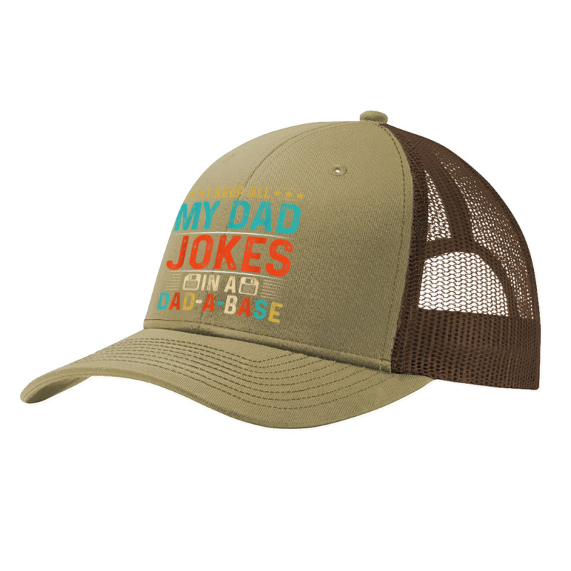 Mens Daddy Shirt. Dad Jokes Dad A Base Database Fathers Day T Shirt Pa Trucker Cap by BrandalynSaetern | Artistshot