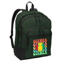 Retro Guinea Guinean Flag Mens Womens Kids T Shirt Basic Backpack | Artistshot