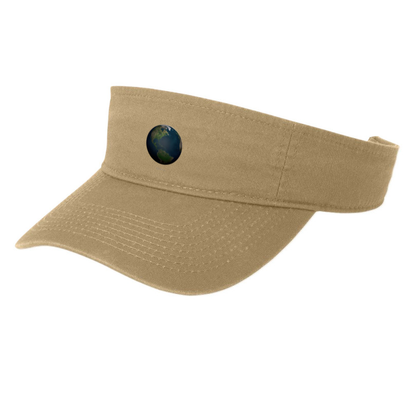 Planet Earth Fashion Visor | Artistshot