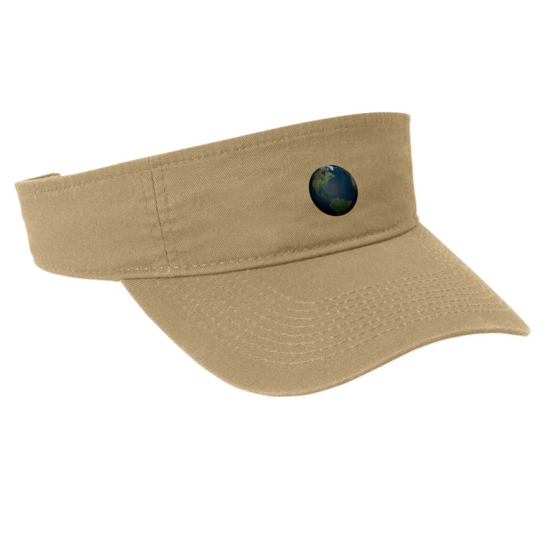 Planet Earth Fashion Visor | Artistshot