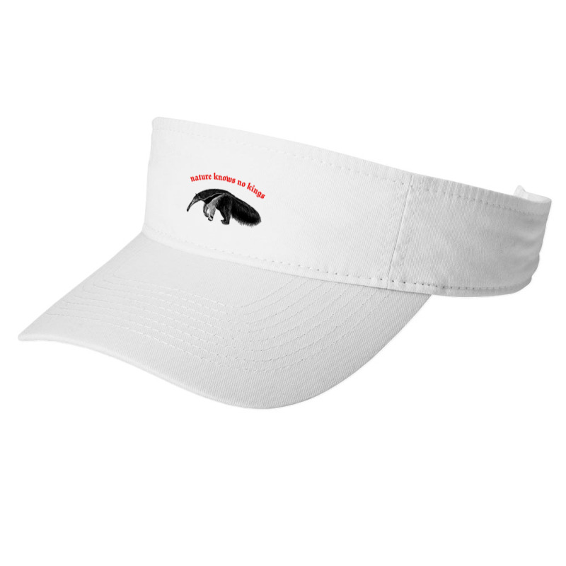 Nature Knows No Kings Nihilist Anteater Design Fashion Visor by qulonuhun | Artistshot