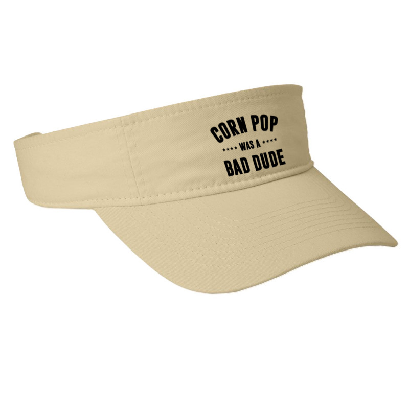 Corn Pop Was A Bad Dude Fashion Visor | Artistshot