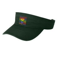 Rainbow Fist Pride Fashion Visor | Artistshot