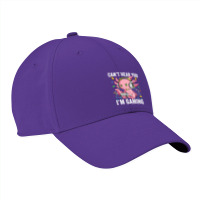 Axolotl Cant Hear You Im Gaming Axolotl Video Gamer Kawaii Anime 320 Nike Dri-fit Cap | Artistshot