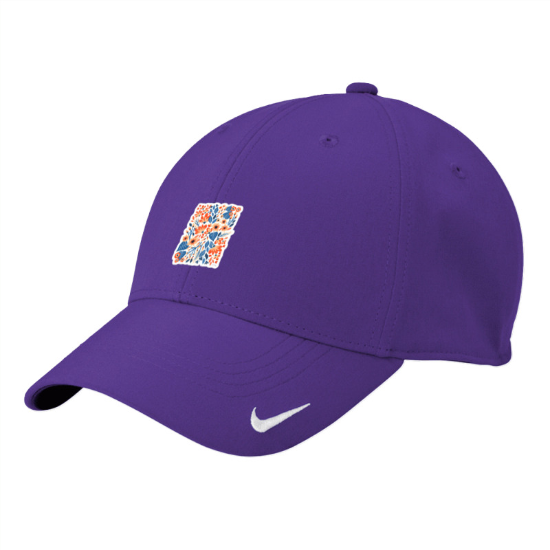 Abstract Rainbow Arcs Kraft 60983945 Funny Nike Dri-FIT Cap by vebian33 | Artistshot