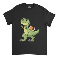 Funny Guinea Pig Dinosaur Lover   Dressedforduty Classic T-shirt | Artistshot