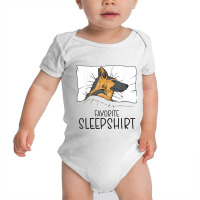 Napping German Shepherd Pajama Baby Bodysuit | Artistshot