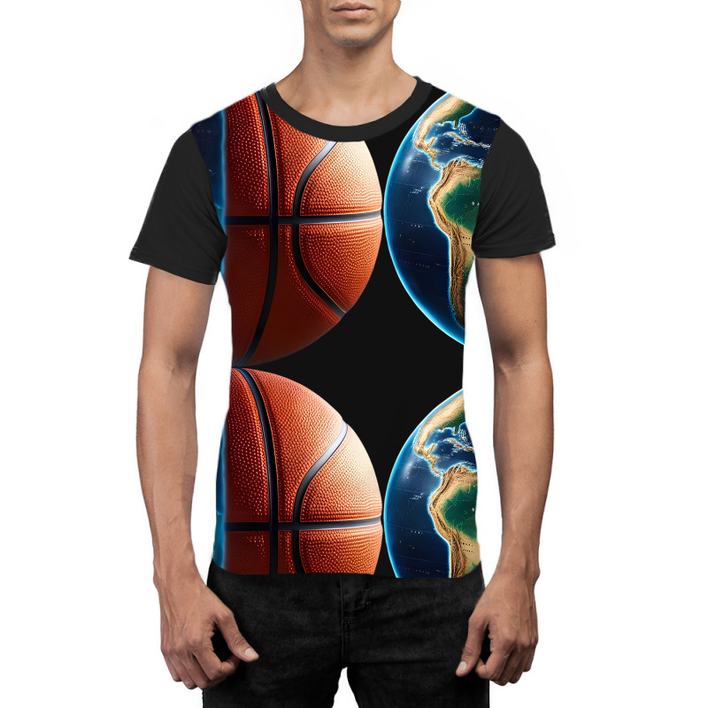 World Basketball Graphic T-shirt | Artistshot