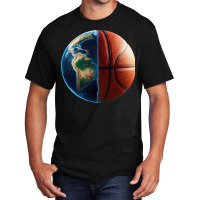 World Basketball Basic T-shirt | Artistshot