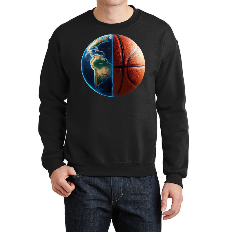 World Basketball Crewneck Sweatshirt | Artistshot