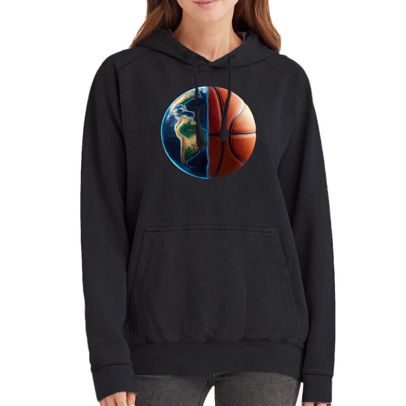 World Basketball Vintage Hoodie | Artistshot