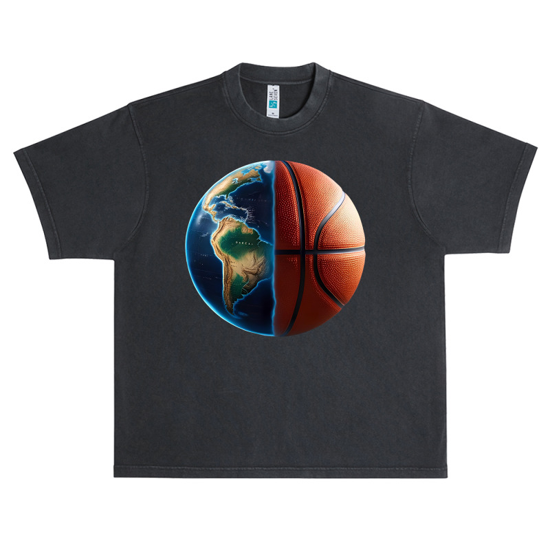 World Basketball Urban Heavy T-shirt | Artistshot