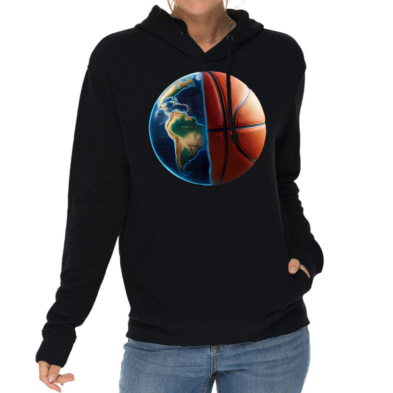 World Basketball Lightweight Hoodie | Artistshot