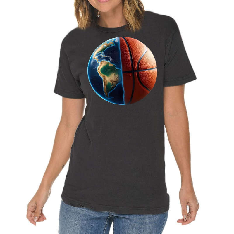 World Basketball Vintage T-shirt | Artistshot