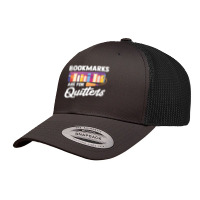 Bookmarks Are For Quitters Funny Reading Librarian Bookworm Retro Trucker Cap | Artistshot