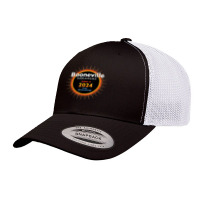 Booneville Arkansas Ar Total Solar Eclipse 2024  2  T Shirt Retro Trucker Cap | Artistshot