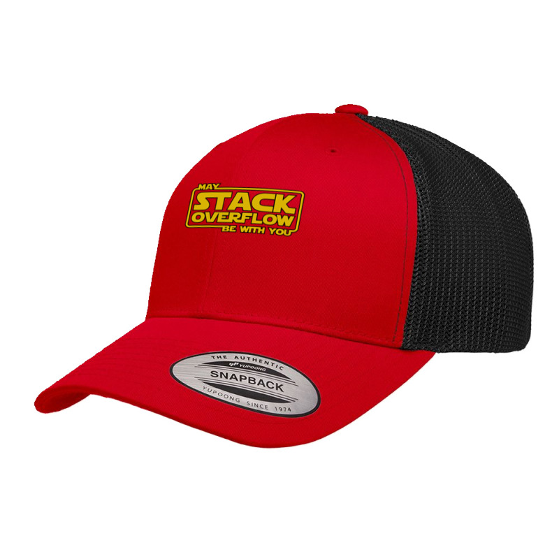 Stack Overflow With You Retro Trucker Cap by Kerry Hutcheson | Artistshot