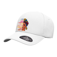 75.a Child Of God, A Warrior Of Christ, Black Girl Juneteenth Seamless Cap | Artistshot