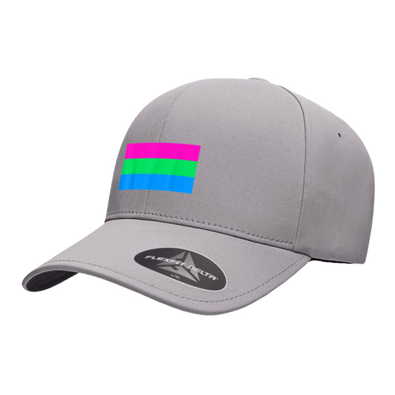 Polysexual Pride Flag National Pride Gift Seamless Cap by RayDesign | Artistshot