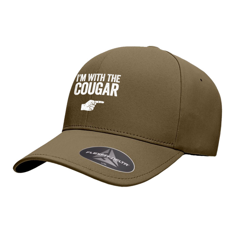 I'm With The Cougar  Matching Cougar Costume Seamless Cap by CUSER3772 | Artistshot