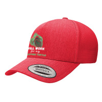 Snapping Turtle Will Work For Snapping Turtle Lover Reptile T Shirt Yupoong Trucker Cap | Artistshot