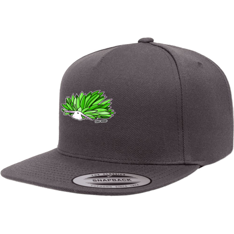 Leaf Sheep Cute Ocean Sea Slug Costasiella Kuroshimae Kawaii T Shirt 5 Panel Snapback Cap | Artistshot