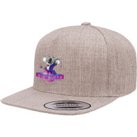 Sing 2 Buster Moon Retro Shooting Stars T Shirt 5 Panel Snapback Cap | Artistshot