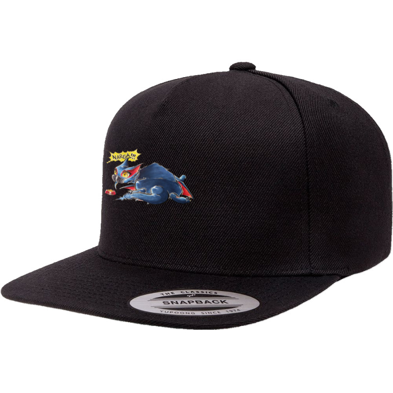 Vintage Video Games  Bat Crazy Gift Men 5 panel snapback cap by AlisonArtists | Artistshot