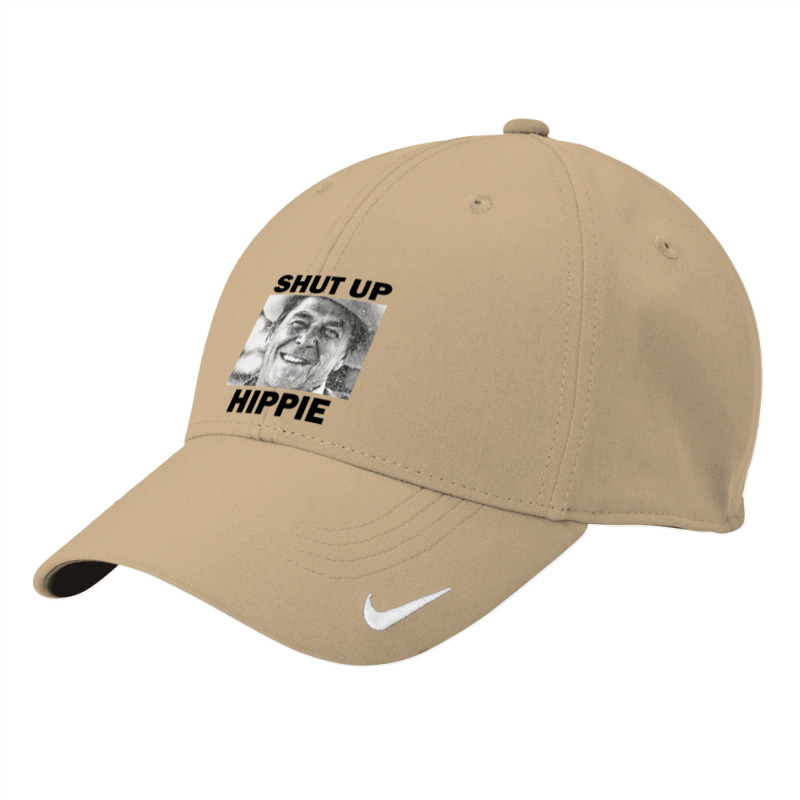 Ronald Reagan Says Shut Up Hippie Nike Dri-FIT Cap by milkisunato | Artistshot