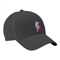 Leopard Lightning Bolt Pink Shadow Cheetah Graphic Print Nike Dri-fit Cap | Artistshot