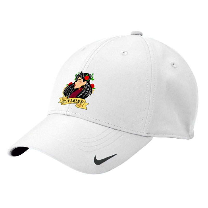 Soy Mujer Latina Fuerte Independiente Chingona Mujer Latina T Shirt Nike Dri-FIT Cap by farronpoppo | Artistshot