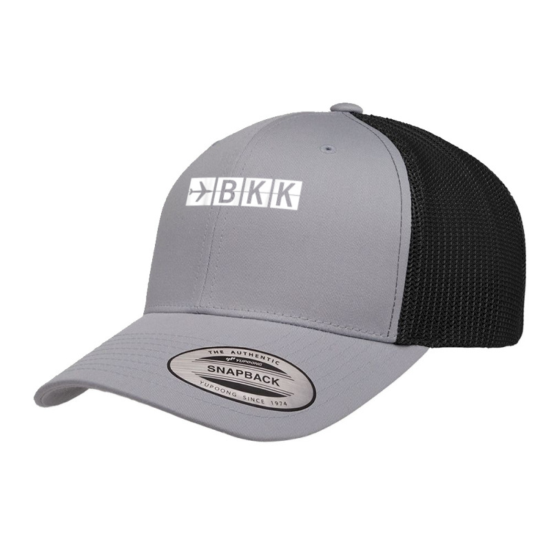 Bkk Bangkok Thailand Airport T Shirt Retro Trucker Cap by cm-arts | Artistshot