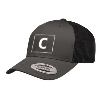 Capital Letter C T Shirt Retro Trucker Cap | Artistshot