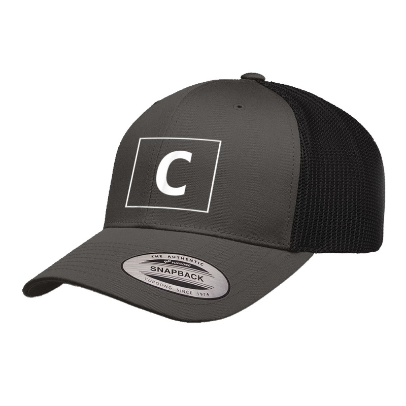 Capital Letter C T Shirt Retro Trucker Cap by cm-arts | Artistshot