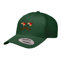 Panamanian Flag Sunglasses Moustaches T Shirt Panama Tee Retro Trucker Cap | Artistshot