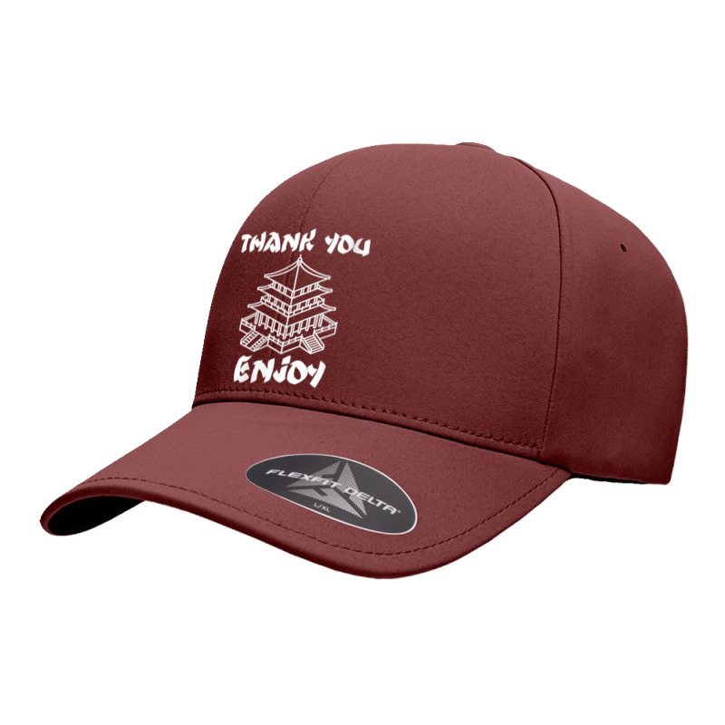 Womens Chinese Food Take Out Thank You Enjoy House Chinese Take Out V Seamless Cap | Artistshot