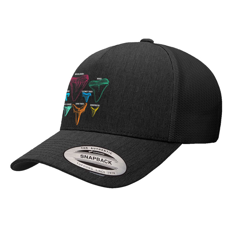 Shark Tooth Hunting Identity Key T Shirt Yupoong Trucker Cap | Artistshot