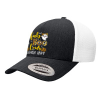 Leopard Fab Boo Lous Lunch Lady Team Teacher Spooky Season Yupoong Trucker Cap | Artistshot