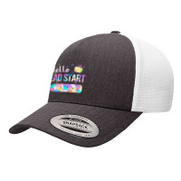 Hello Head Start Squad Back To School Tie Dye Kids Teacher Yupoong Trucker Cap | Artistshot