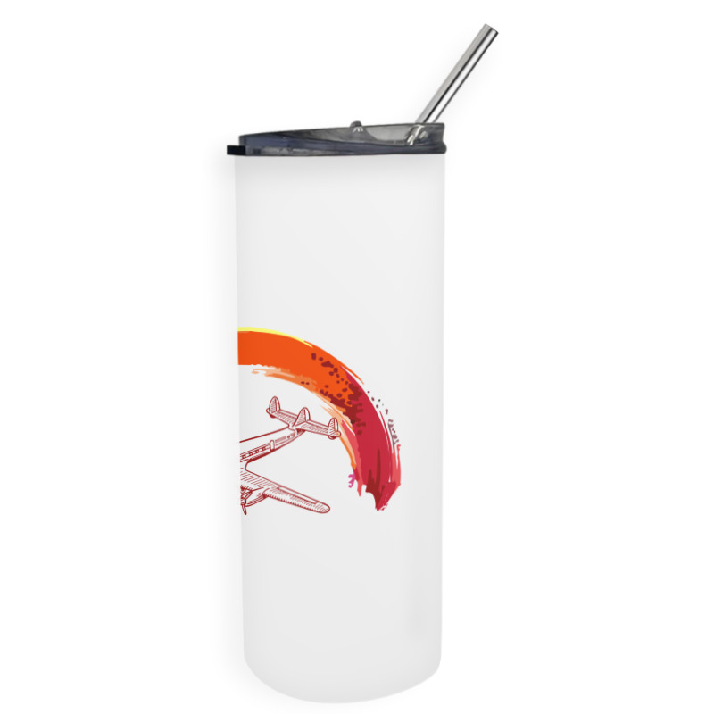 Airplane Skinny Tumbler | Artistshot