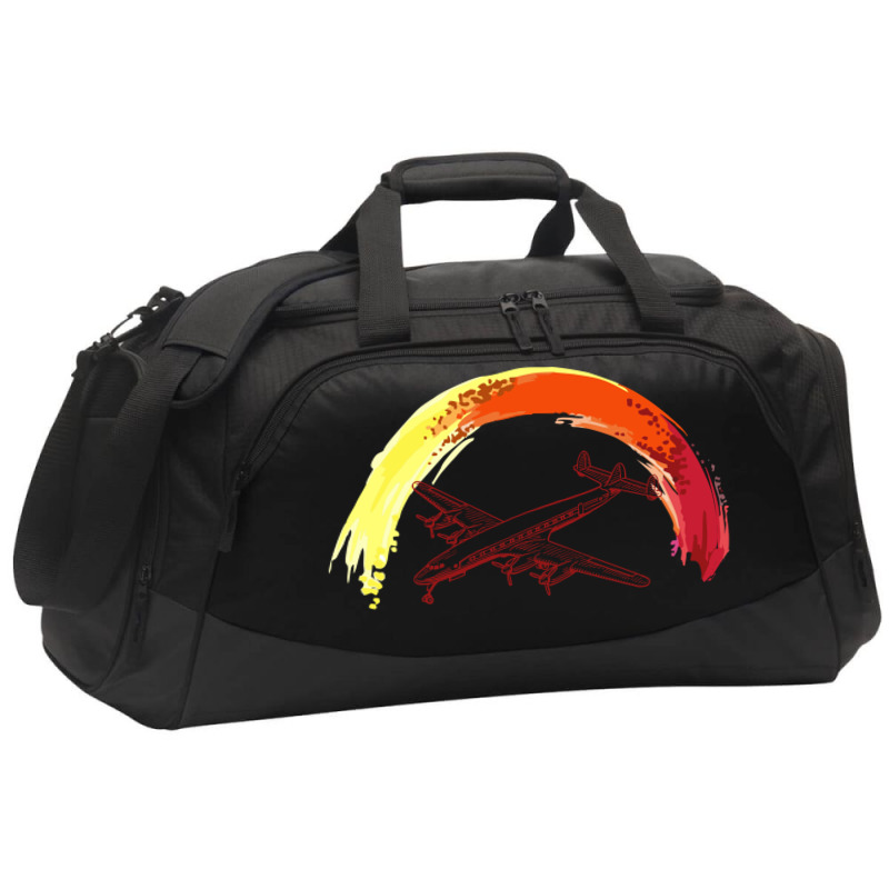 Airplane Active Duffel | Artistshot